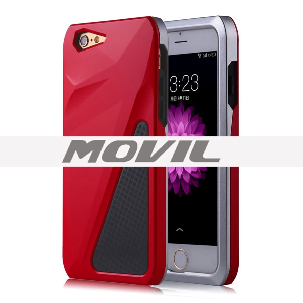 NP-2168 Combinación tpu   pc funda para Apple iPhone 6 -0